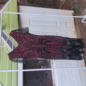 ! Reduced ! Funddaisy flapper beaded dress